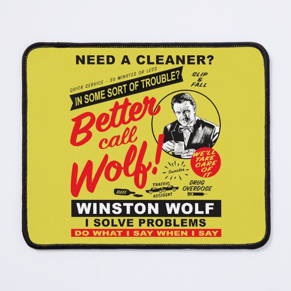 Item preview, Need A Cleaner Then Call Wolf designed and sold by Alema Art.