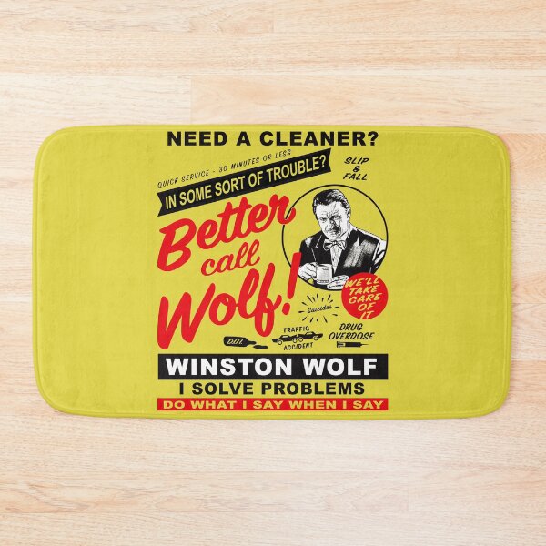 Item preview, Need A Cleaner Then Call Wolf designed and sold by Alema Art.