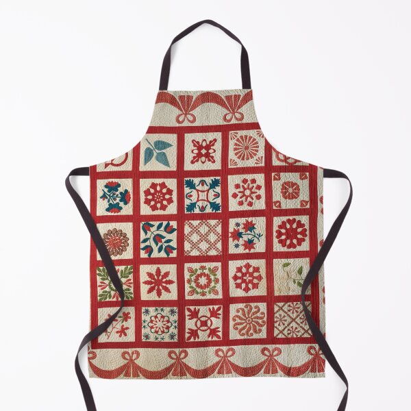Item preview, Quilt, Album pattern American ca. 1855–60 designed and sold by 2ndBloom.