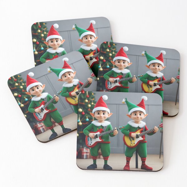Item preview, Christmas Elves Rock Band designed and sold by Nomad-Maynard.