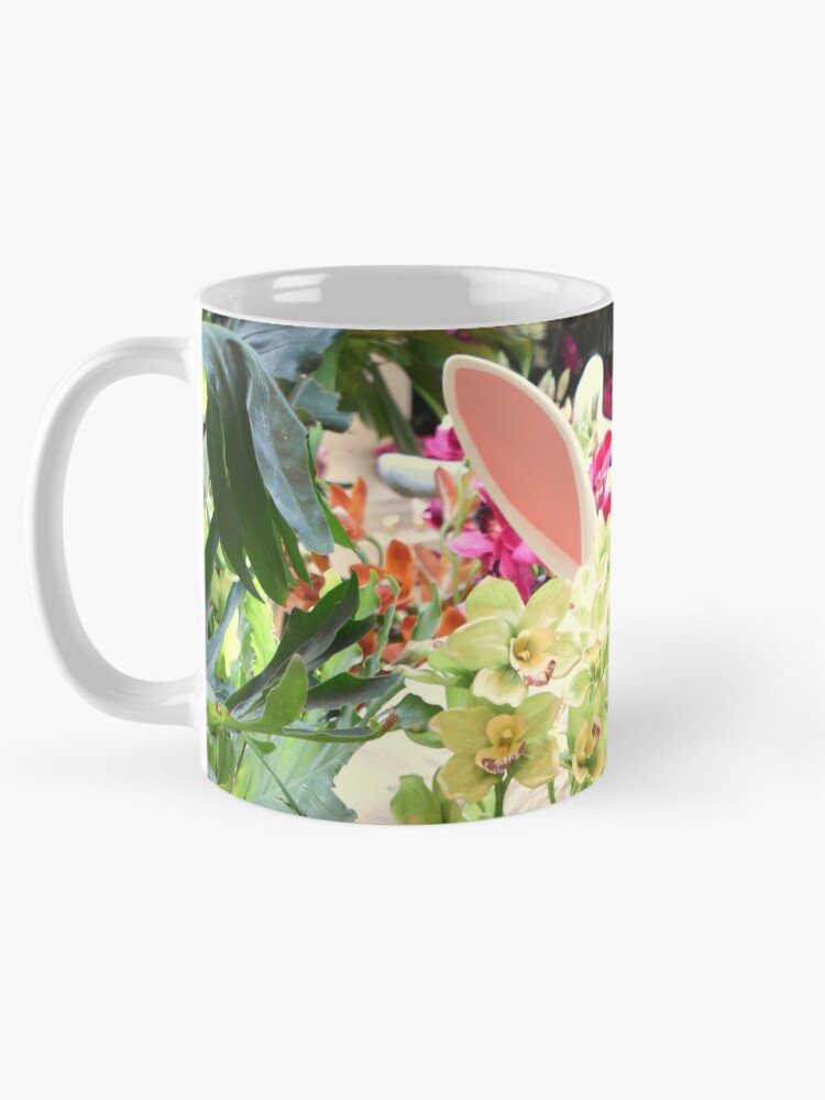 Thumbnail 5 of 6, Coffee Mug, Orchid Rabbit 8 designed and sold by MangoSeeds.