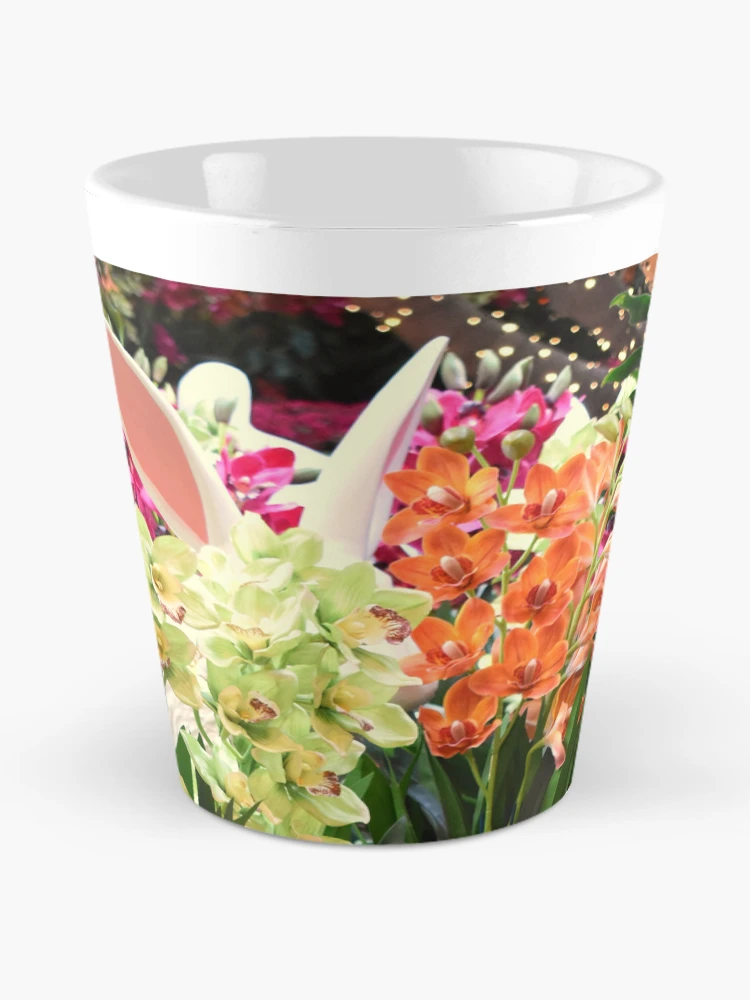 Thumbnail 2 of 4, Coffee Mug, Orchid Rabbit 8 designed and sold by MangoSeeds.