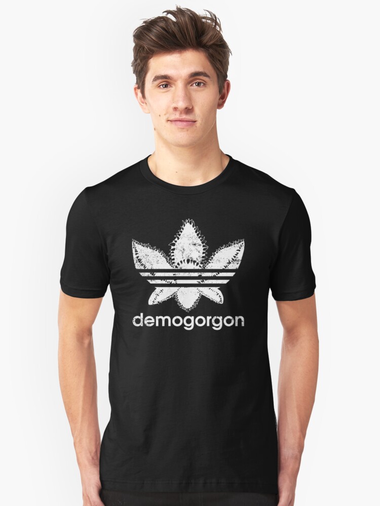 Stranger Things Demogorgon White T Shirt By Viceface Redbubble