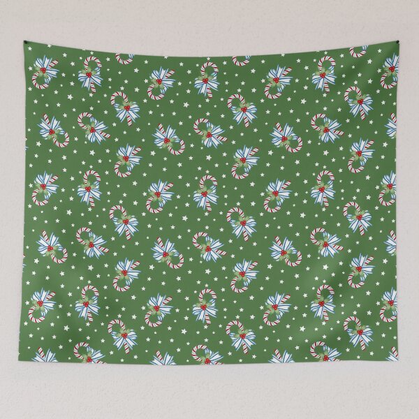 Item preview, It's Time For Christmas PJs of ravishing red and gorgeous green! designed and sold by SandedollArt.