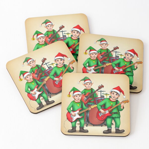 Item preview, Christmas Elves Rock Band designed and sold by Nomad-Maynard.