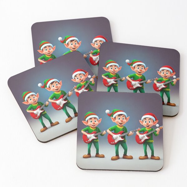 Item preview, Christmas Elves Rock Band designed and sold by Nomad-Maynard.
