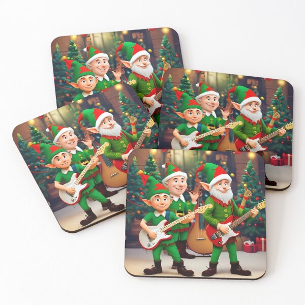 Item preview, Christmas Elves Rock Band designed and sold by Nomad-Maynard.