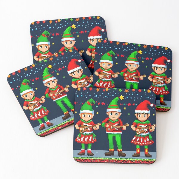 Item preview, Christmas Elves Rock Band designed and sold by Nomad-Maynard.