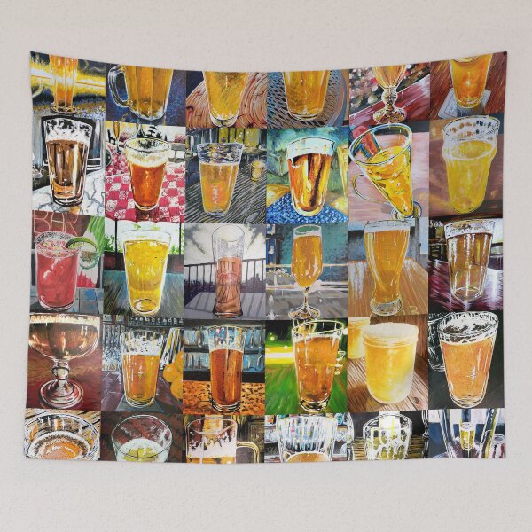 Item preview, Beer Tapestry  designed and sold by ElevateSon.