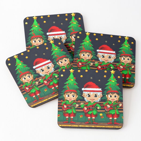Item preview, Christmas Elves Rock Band designed and sold by Nomad-Maynard.