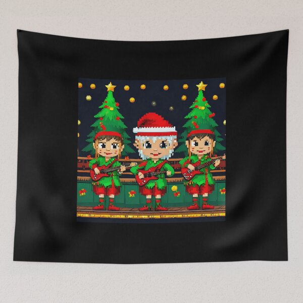 Item preview, Christmas Elves Rock Band designed and sold by Nomad-Maynard.