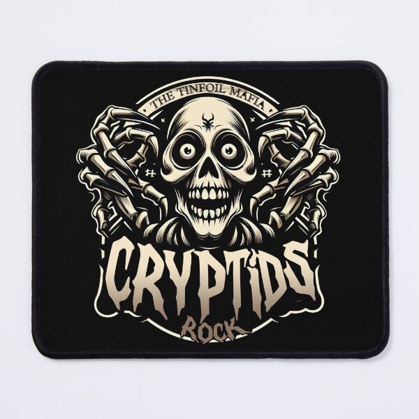 Item preview, The Tinfoil Mafia "Cryptids Rock" designed and sold by The Tinfoil Mafia .