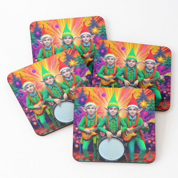 Item preview, Christmas Elves Rock Band designed and sold by Nomad-Maynard.