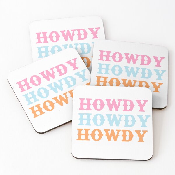 Item preview, Howdy Colorful Words Design designed and sold by Katie :).