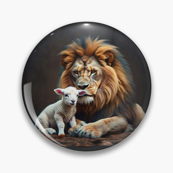 Item preview, The Lion and The Lamb designed and sold by Savannah Gibbs.