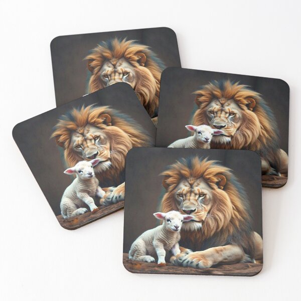Item preview, The Lion and The Lamb designed and sold by Savannah Gibbs.