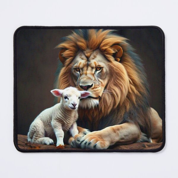 Item preview, The Lion and The Lamb designed and sold by Savannah Gibbs.