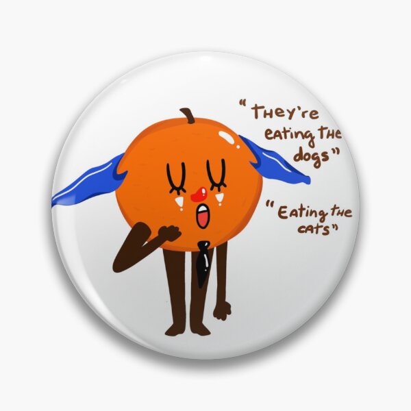 Item preview, They´re Eating The Dogs - Donald Trump Saying, Clown, Funny, Humor, Comedy designed and sold by Maviartig.