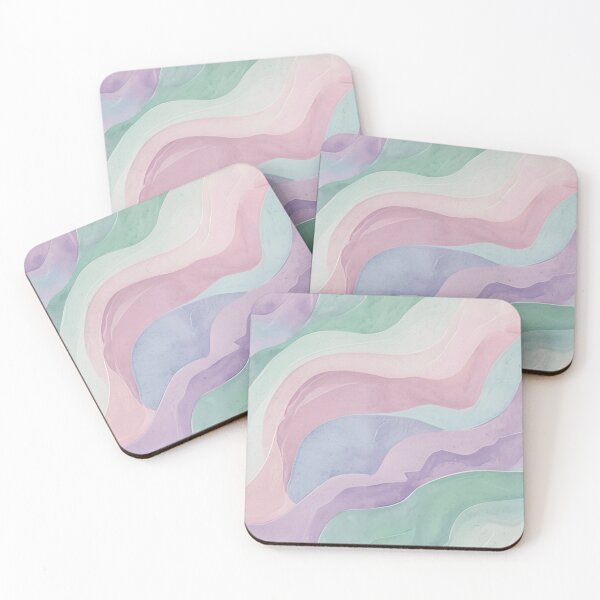 Item preview, Pastel Abstract Shapes designed and sold by bjrcy.