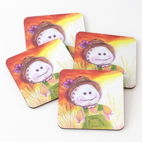 Item preview, Bright Red Sky Harvest designed and sold by MyBottomShelf.