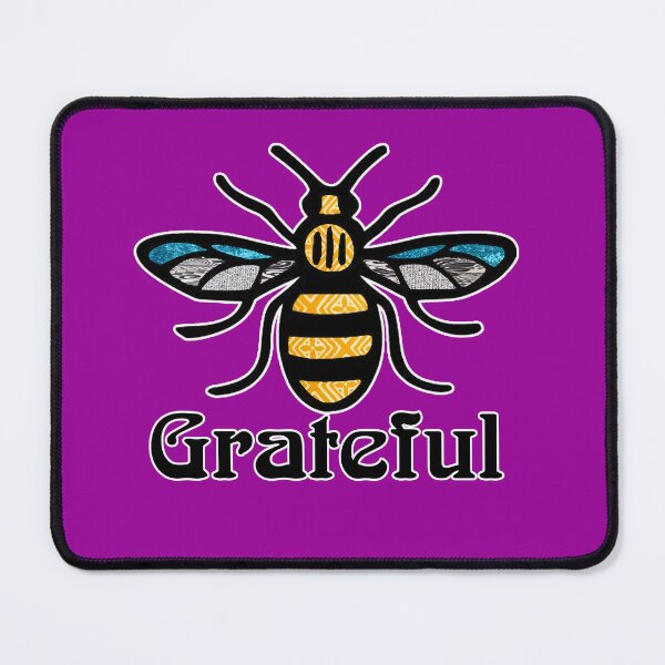 Item preview, Bee Grateful Manchester Bee Design  designed and sold by artbyomega.