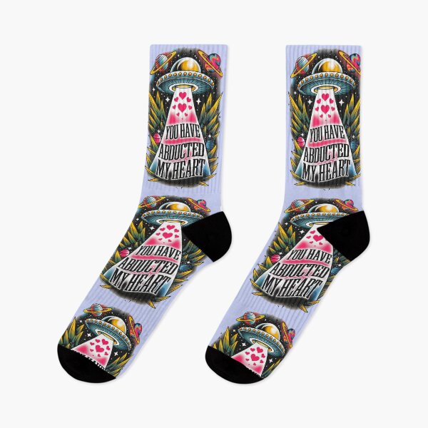 Item preview, You Have Abducted My Heart UFO Love Quote designed and sold by TheArtOfPat.