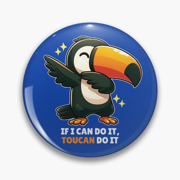 Item preview, If I Can Do It, You can Do It - Cute Dabbing Toucan designed and sold by The magic  Yellow bus.