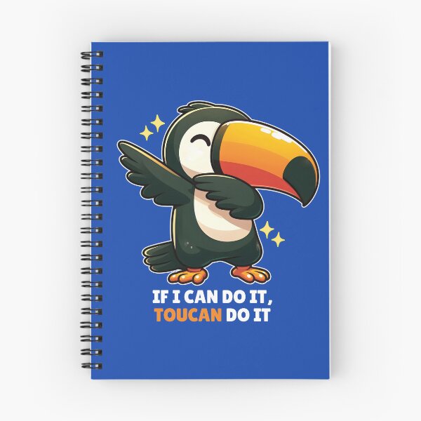 Item preview, If I Can Do It, You can Do It - Cute Dabbing Toucan designed and sold by The magic  Yellow bus.
