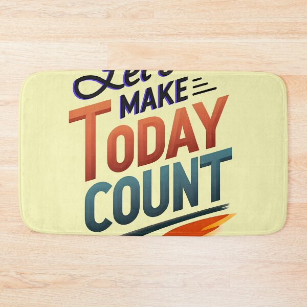 Item preview, Let's Make Today Count, typography designed and sold by maxmaj.