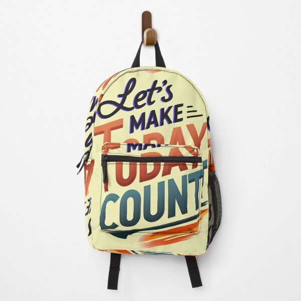 Item preview, Let's Make Today Count, typography designed and sold by maxmaj.