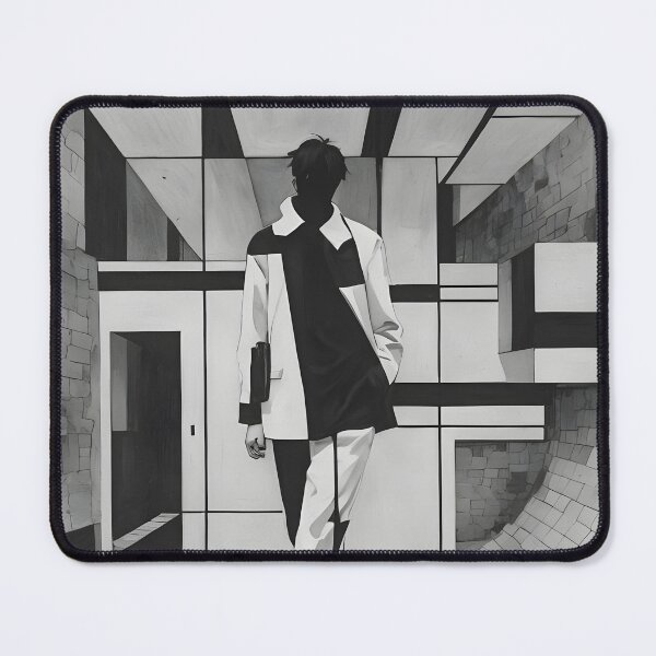 Item preview, Silhouette In Black And White, Abstract, Architectural Composition - 02 designed and sold by kjp-design.
