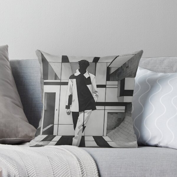 Item preview, Silhouette In Black And White, Abstract, Architectural Composition - 02 designed and sold by kjp-design.