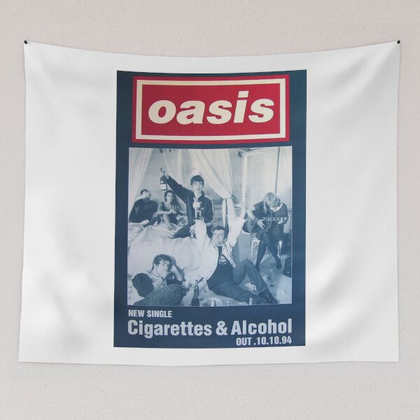 Item preview, Cigarettes And Alcohol Minimalist designed and sold by kelmon h.