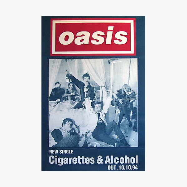 Item preview, Cigarettes And Alcohol Minimalist designed and sold by kelmon h.