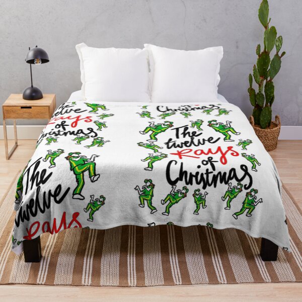 Item preview, Christmas Australian Breakdancer T Shirt - Funny Australian Breakdancer Christmas Themed Tee with quote "The Twelve Rays of Christmas" designed and sold by sketchNkustom.