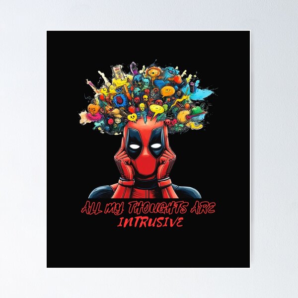 Item preview, DP All My Thoughts Are Intrusive designed and sold by MBuckenmeyer.