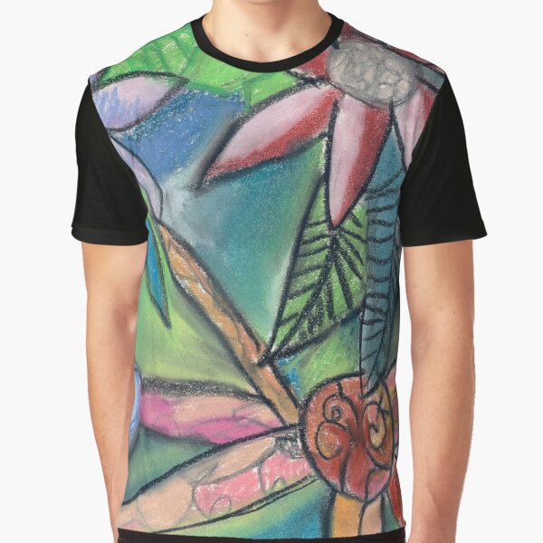 Vista previa del artículo con la obra «Naif flowers», diseñado y vendido por Thesofialain.