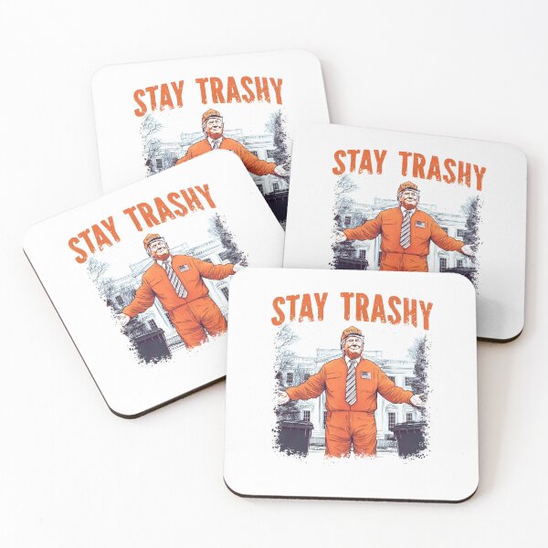 Item preview, Stay Trashy Funny Daddy 2024 designed and sold by Arfurneauxt.