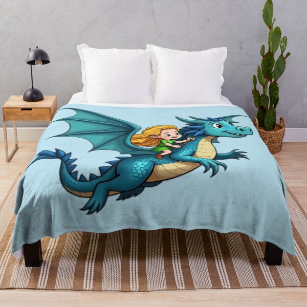 Item preview, Elf on Mystical Dragon designed and sold by Astralia.