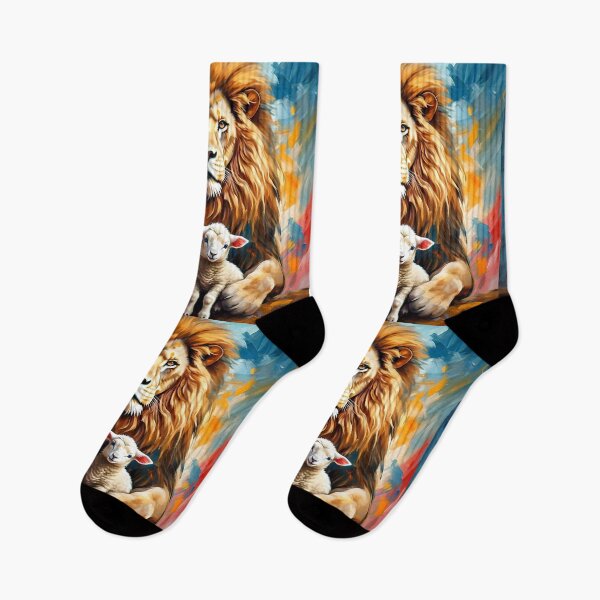 Item preview, Lion and Lamb designed and sold by Savannah Gibbs.