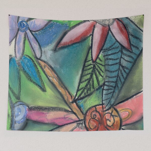 Item preview, Naif flowers designed and sold by Thesofialain.