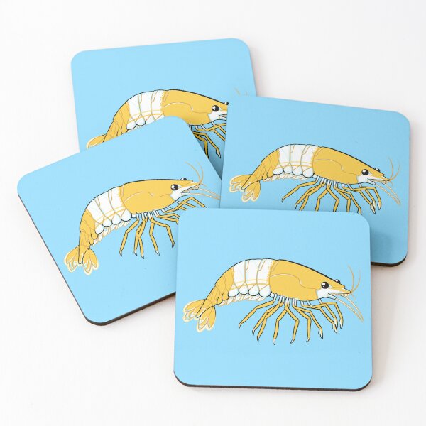 Item preview, Cherry Shrimp (Yellow Rili) designed and sold by DinoDoggie.