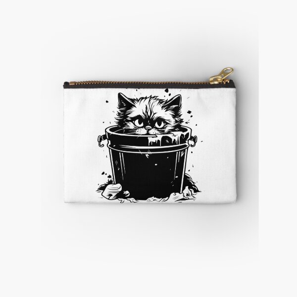 Item preview, Dumpster Cat Garbage Bin Scavenge Alley Stray Feline Can designed and sold by inkoutninja.