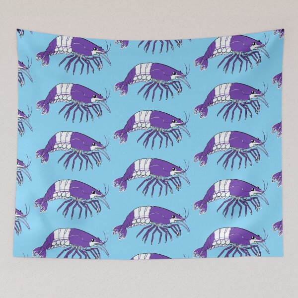 Item preview, Cherry Shrimp (Purple Rili) designed and sold by DinoDoggie.