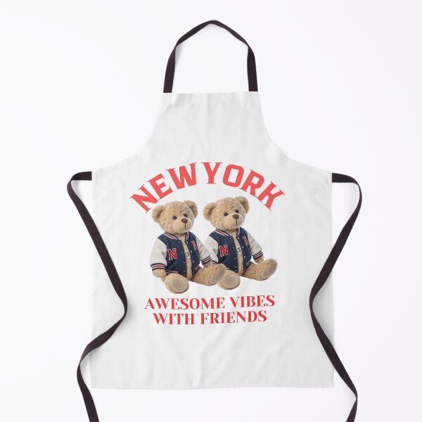 Item preview, Two Cool Teddy Bears in New York College Jackets | Fun Vibes with Friends Design designed and sold by Colorful-Garden.