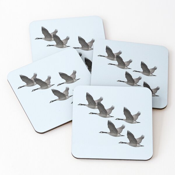Item preview, Canada Geese Five designed and sold by Whisperingpeaks.