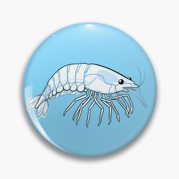 Item preview, Cherry Shrimp (Transparent) designed and sold by DinoDoggie.