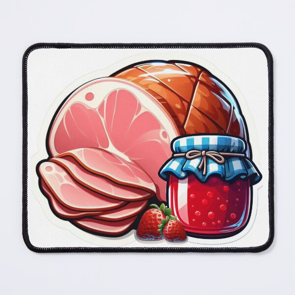 Item preview, Tennessee Ham & Strawberry Jam designed and sold by Spike The Punch Design Co..