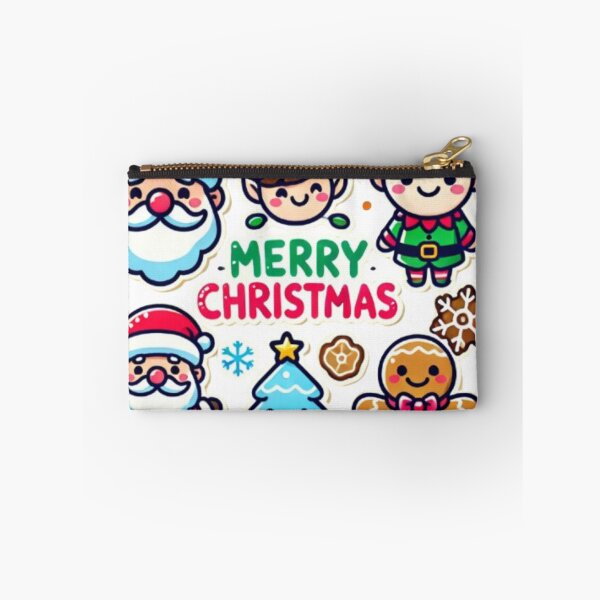Item preview, Cute Christmas Characters with Santa and Elves designed and sold by AnuphongCH2020.