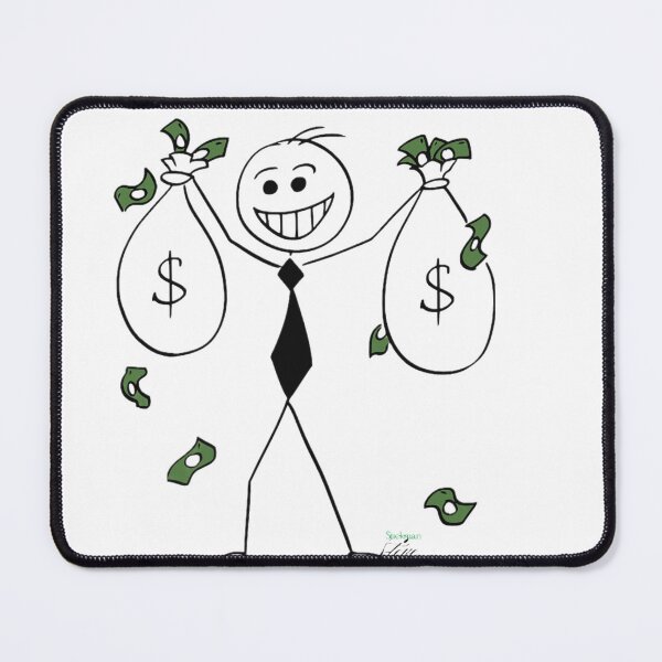 Item preview, Where did Stickman Steve get that money? designed and sold by Ladyrebel8081.